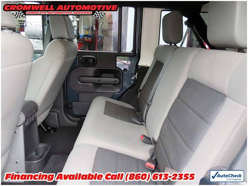 2008 Jeep Wrangler Unlimited 4x4 X 4dr Suv W Side Airbag