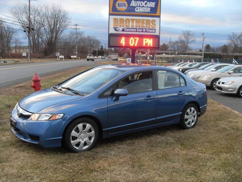 2009 Honda Civic Lx 4dr Sedan 5a In Westfield Ma Brothers Automotive