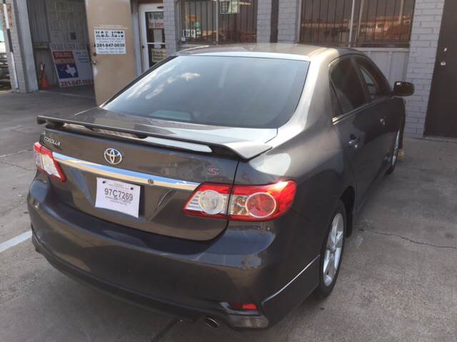 2011 toyota corolla s specifications