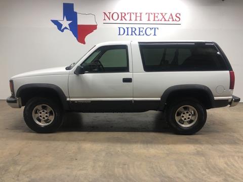 1999 Chevrolet Tahoe For Sale In Mansfield Tx