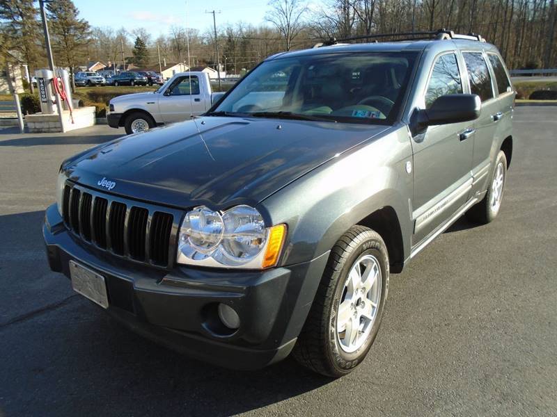 2006 Jeep Grand Cherokee Laredo 4dr Suv 4wd W Front Side Airbags