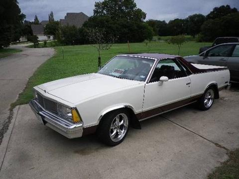 1980 Chevrolet El Camino For Sale In Cadillac Mi
