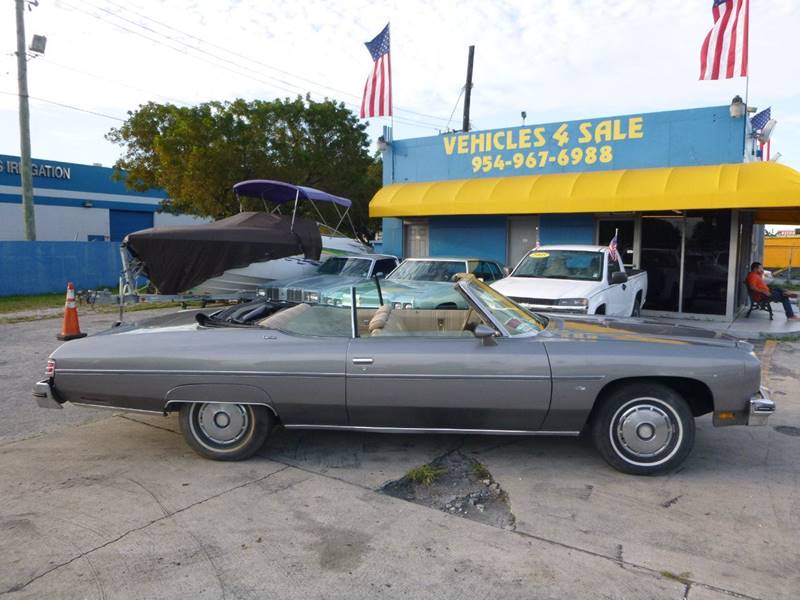 1975 chevy caprice classic convertible for sale
