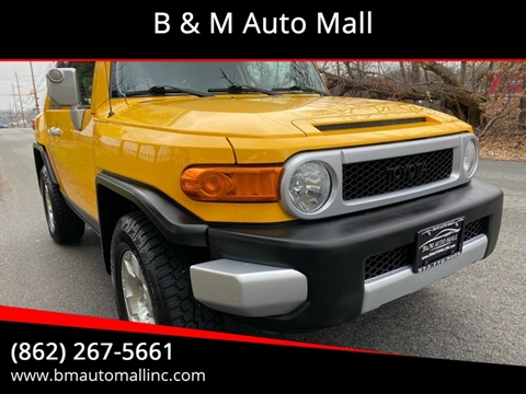 Used 2007 Toyota Fj Cruiser For Sale In New Jersey Carsforsale Com