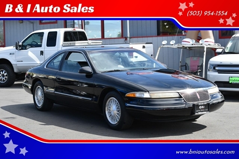 1993 Lincoln Mark Viii For Sale In Portland Or