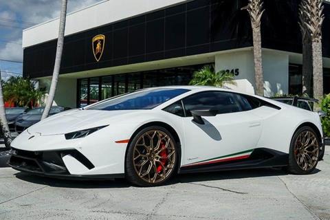 2018 Lamborghini Huracan For Sale In West Palm Beach Fl