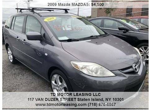 2009 Mazda Mazda5 For At Td Motor Leasing Llc In Staten Island Ny