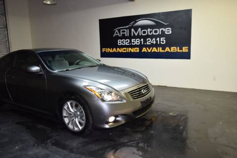 2011 Infiniti G37 Coupe For Sale In Houston Tx
