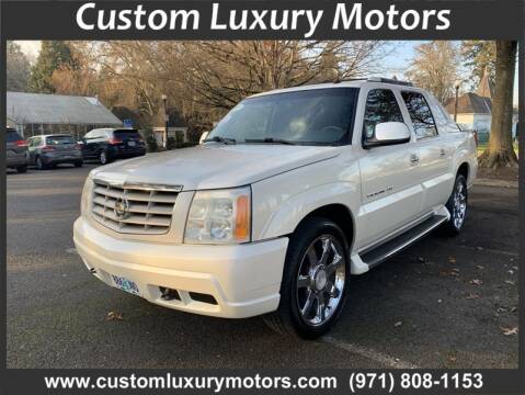 2002 Cadillac Escalade Ext For Sale In Salem Or