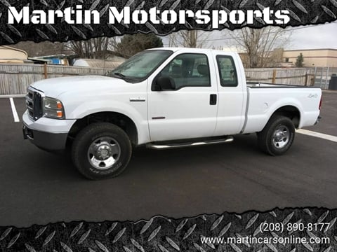 2006 Ford F-250 Super Duty for sale at Martin Motorsports in Star ID