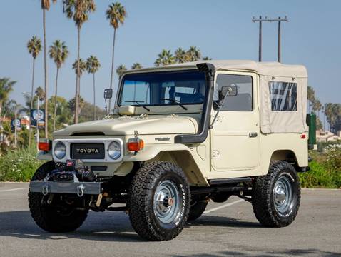 Used 1980 Toyota Fj Cruiser For Sale In Los Angeles Ca