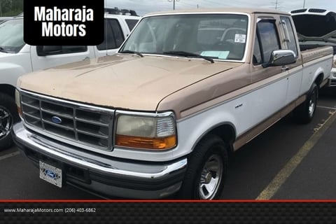 1996 ford f150 short bed length