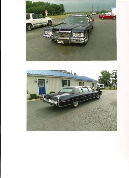 1973 Cadillac Fleetwood Limousine SOLD SOLD SOLD