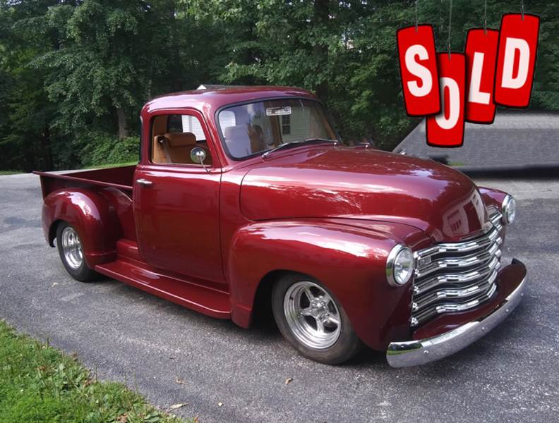 1950 Chevrolet Custom Pickup SOLD SOLD SOLD