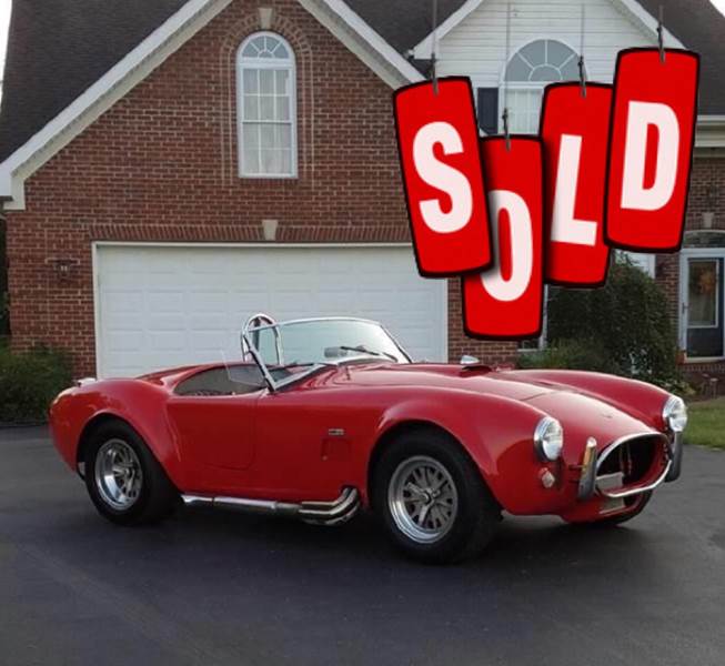 1965 Shelby Cobra SOLD SOLD SOLD