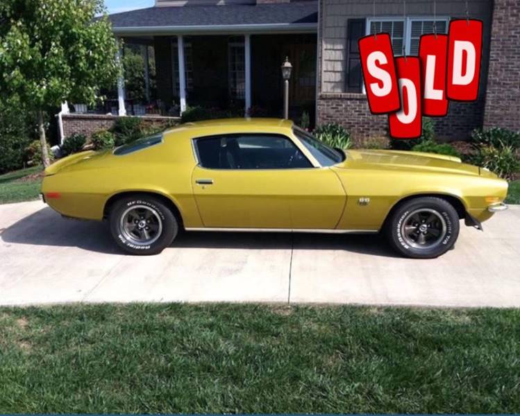 1971 Chevrolet Camaro SOLD SOLD SOLD