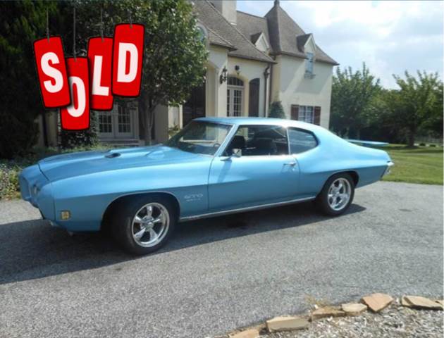 1970 Pontiac GTO SOLD SOLD SOLD