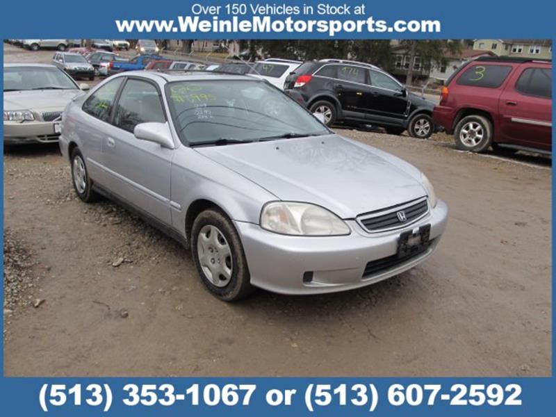 2000 Honda Civic Ex 2dr Coupe In Cleves Oh Weinle Motorsports