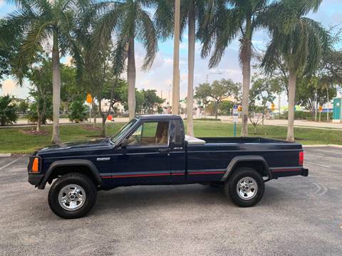 1986 Jeep Comanche For Sale In Ft Lauderdale Fl
