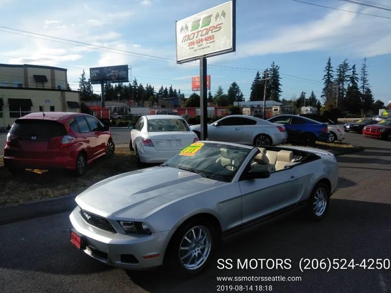 2010 Ford Mustang V6 Premium 2dr Convertible In Edmonds Wa