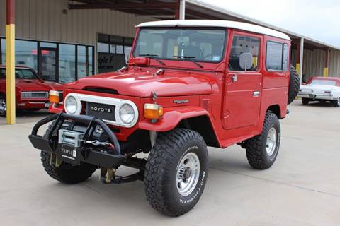 Used 1978 Toyota Fj Cruiser For Sale In Hickory Nc Carsforsale Com