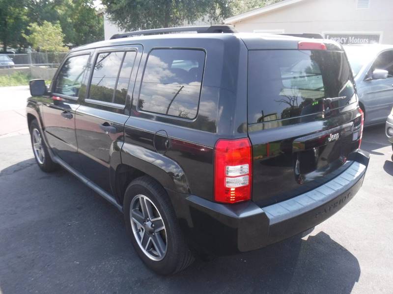 2008 Jeep Patriot Sport 4dr Suv W Cj1 Side Airbag Package In