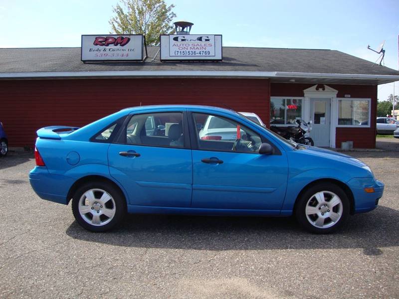 2007 Ford Focus Zx4 Ses 4dr Sedan In Merrill Wi G And G