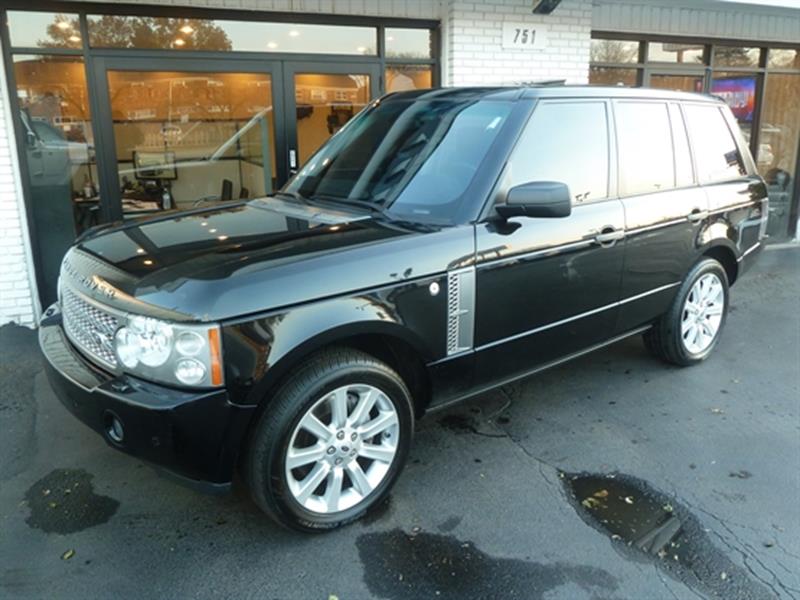 2007 Land Rover Range Rover Supercharged 4dr SUV 4WD Black Luxury Car Outlet 630