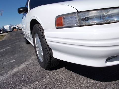 1995 oldsmobile cutlass supreme tire size
