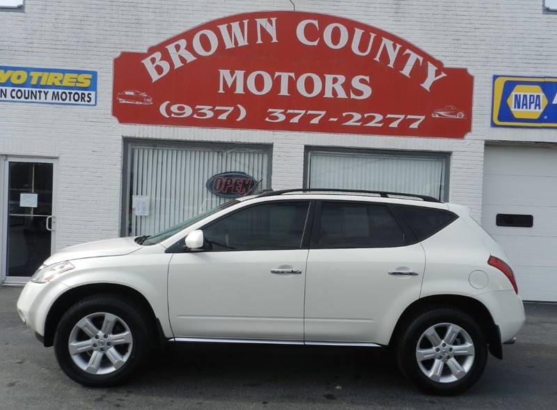 2006 Nissan Murano Awd Sl 4dr Suv In Russellville Oh Brown