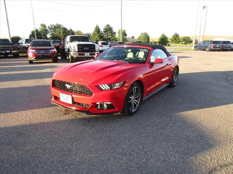 2015 Ford Mustang Ecoboost Premium 2dr Convertible In