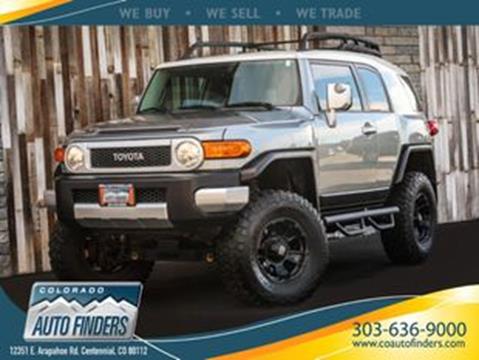 Used 2010 Toyota Fj Cruiser For Sale In Vincennes In