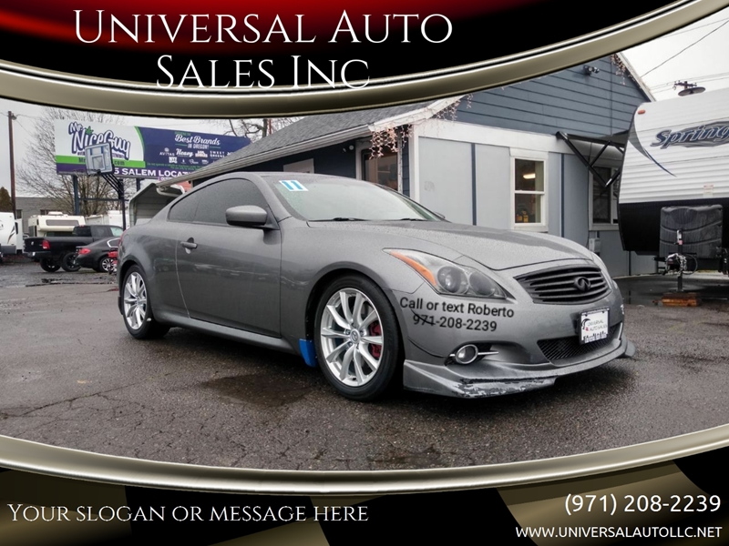 2011 Infiniti G37 Coupe Awd X 2dr Coupe In Salem Or