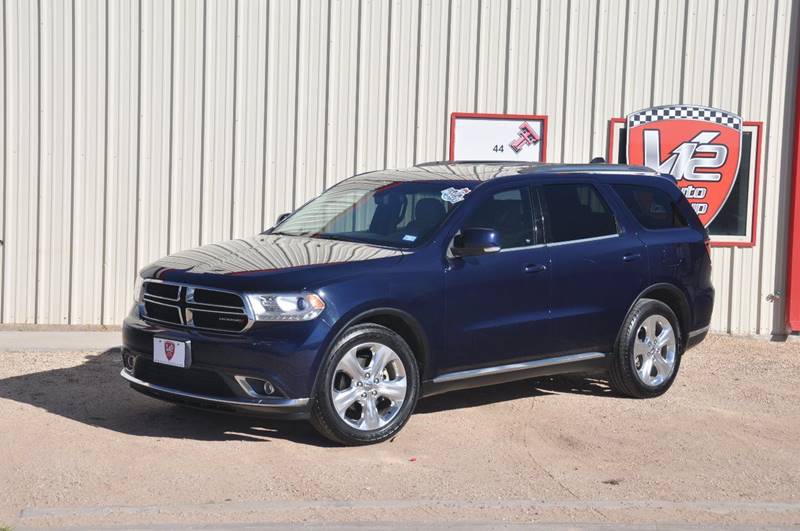 2014 Dodge Durango Limited 4dr Suv In Lubbock Tx V12 Auto Group