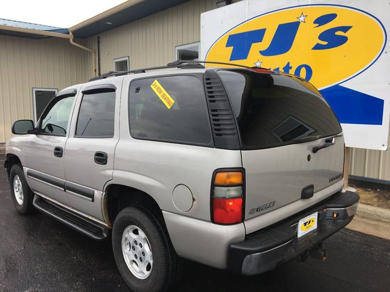 2004 Chevrolet Tahoe Ls 4wd 4dr Suv In Wisconsin Rapids Wi